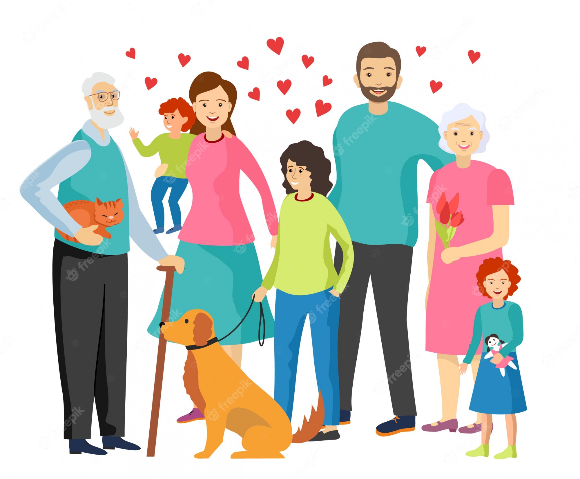 Multigenerational Family Portrait - Love, Connection & Togetherness