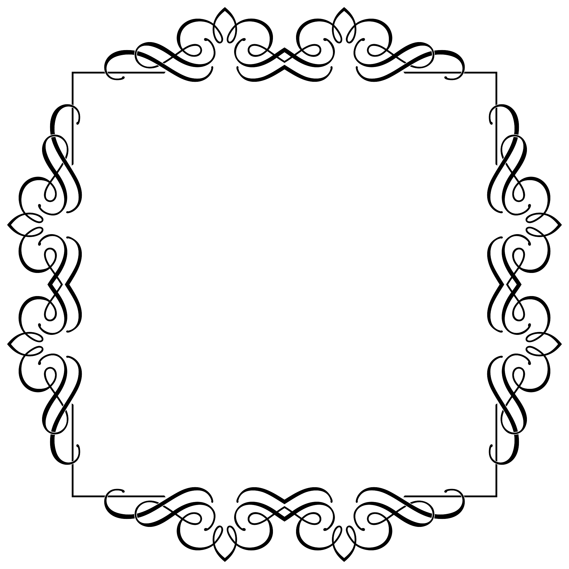 fancy flourishs - Clip Art Library