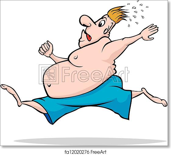 2,966 Fat Man Clip Art Images, Stock Photos & Vectors | Shutterstock ...