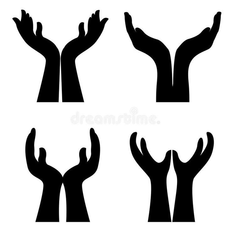 Hand Silhouette Vector Art, Icons, and Graphics for Free Download