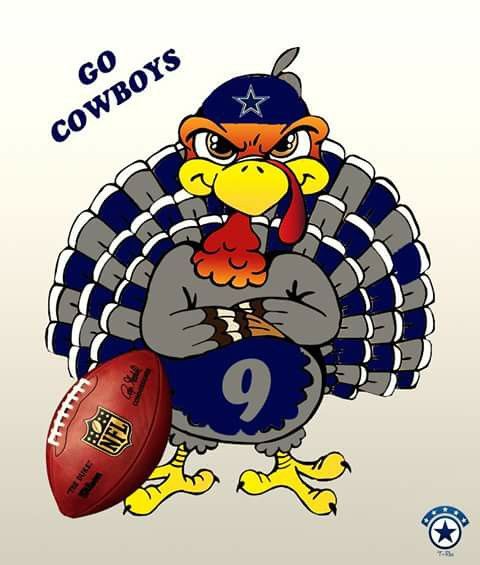 Dallas Cowboys Thanksgiving Turkey Mascot - Fan Art & Team Spirit