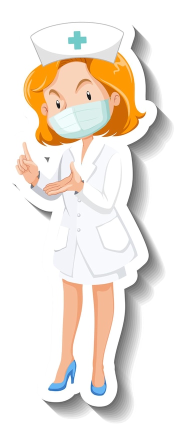 Cartoon Female Nurse Icon Healthcare Clipart | Citypng - Clip Art Library