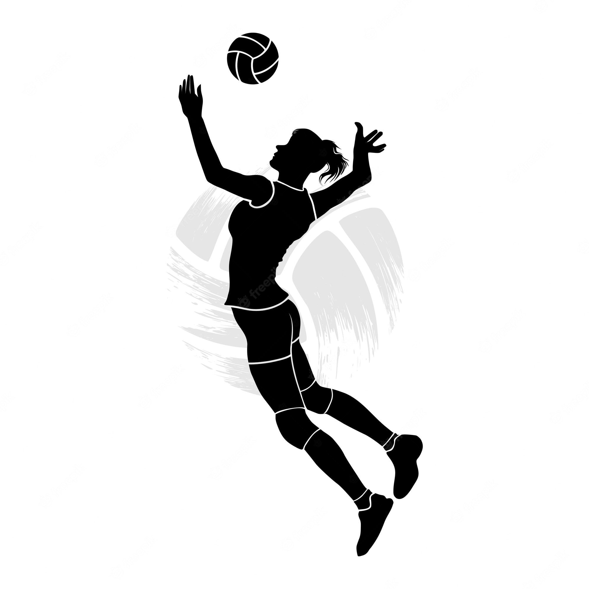 Volleyball Player PNG, Vector, PSD, and Clipart With Transparent - Clip ...