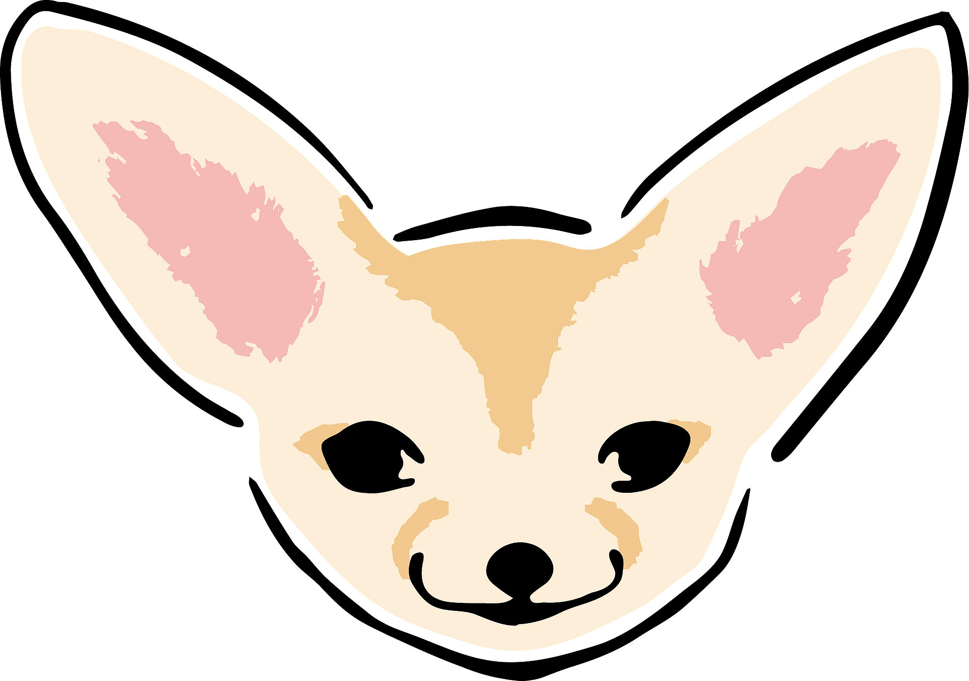 Fox Clipart Simple Clip Art Fox Face Transparent PNG 1024x1242