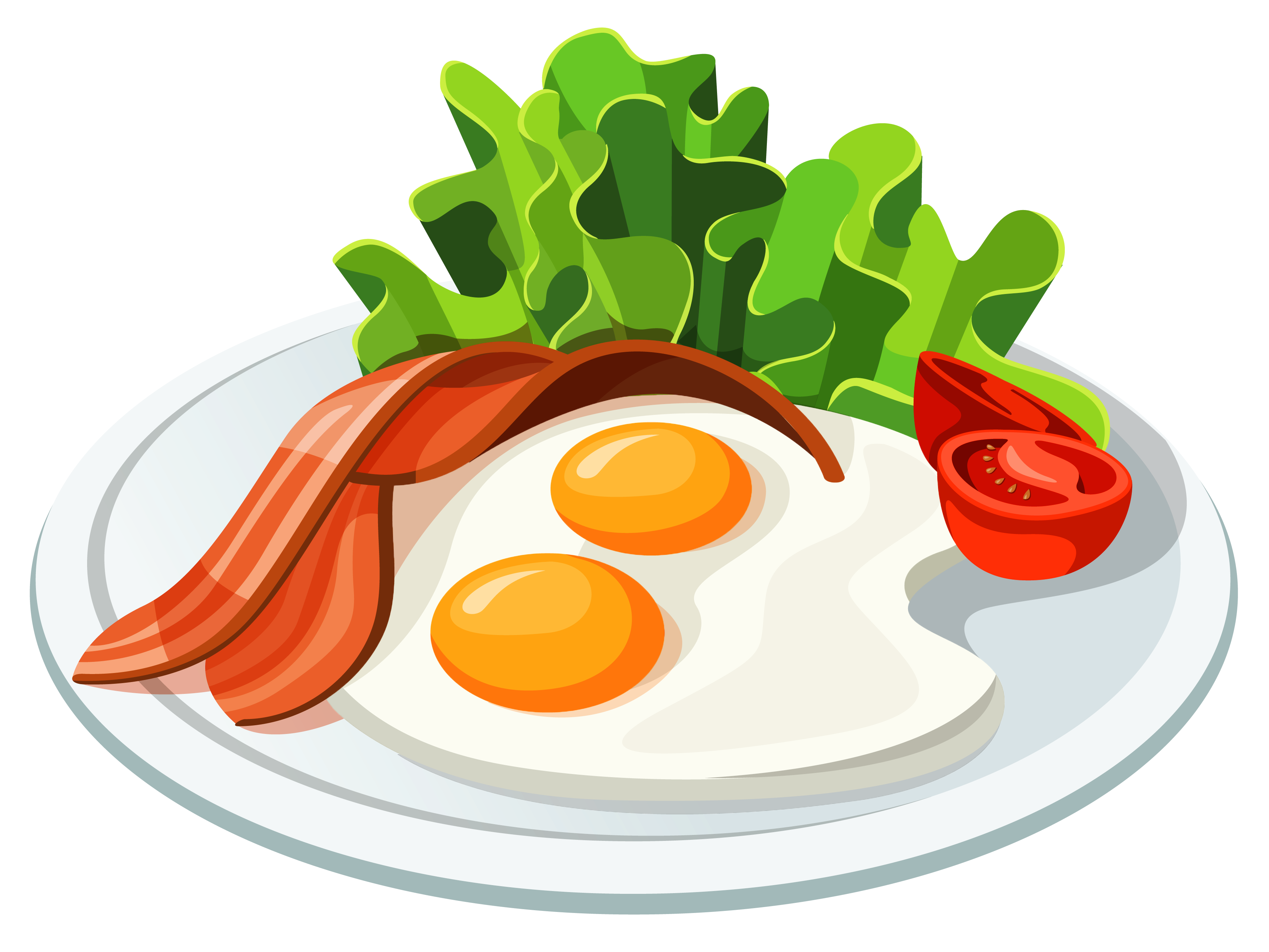 Classic Breakfast Plate Eggs Bacon Tomato Lettuce 3529696 Classic Breakfast Plate Eggs Bacon Tomato Lettuce 3529696
