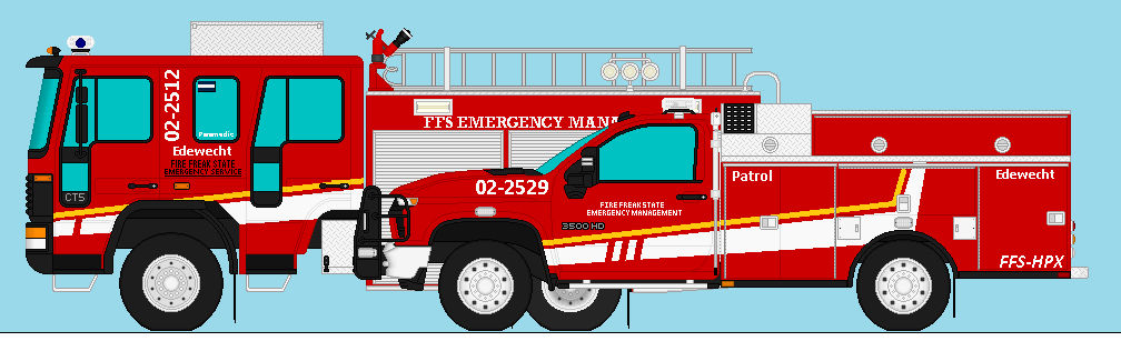 Edewecht Fire & Emergency Management Vehicles - FFS HPX and CTS Units