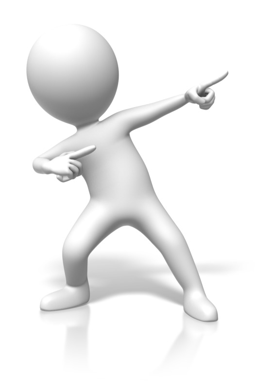 Dabbing 3D Character Illustration - Free PNG Clipart for Web & Design