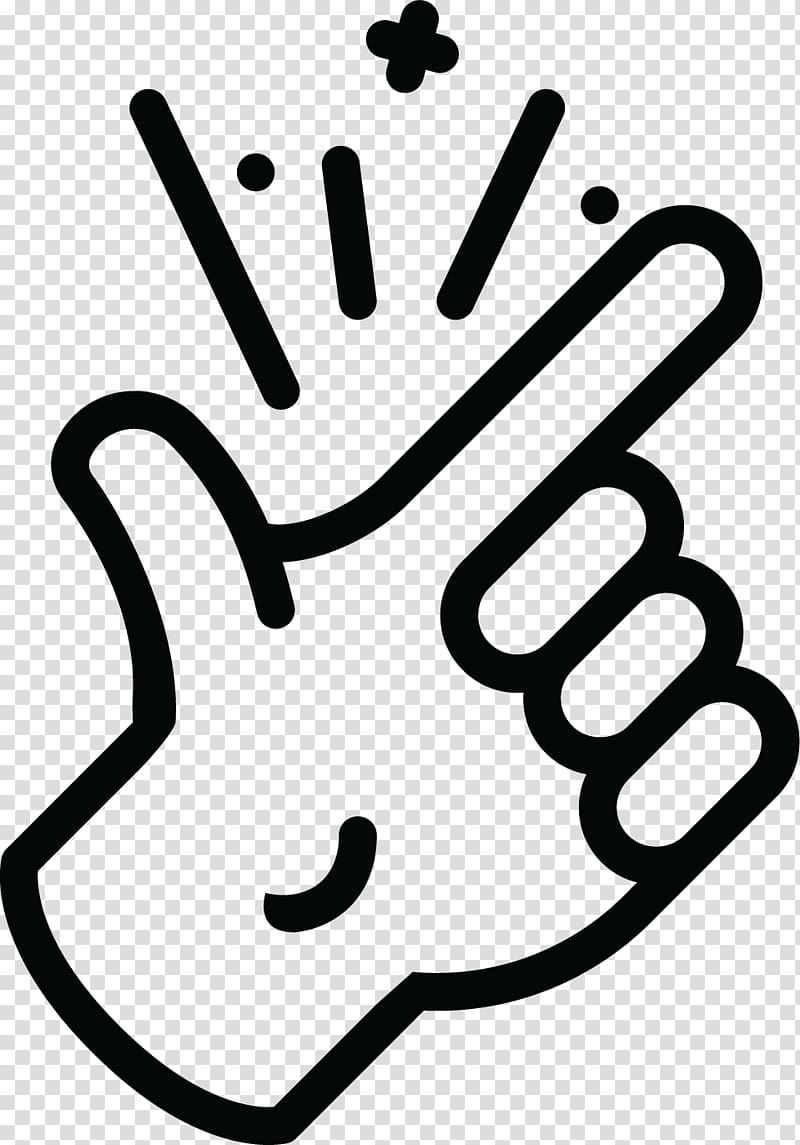 Hand pointing upward with sparkles and motion lines, symbolizing selection, click, or highlight action.