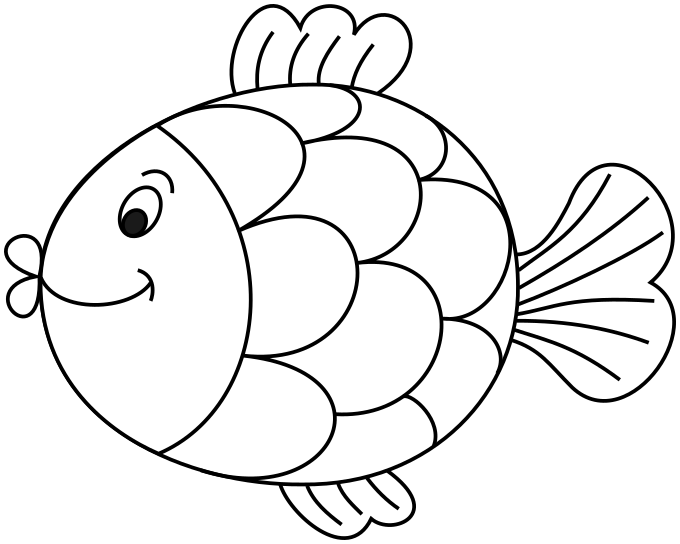 Free black and white fish, Download Free black and white fish png images,  Free ClipArts on Clipart Library