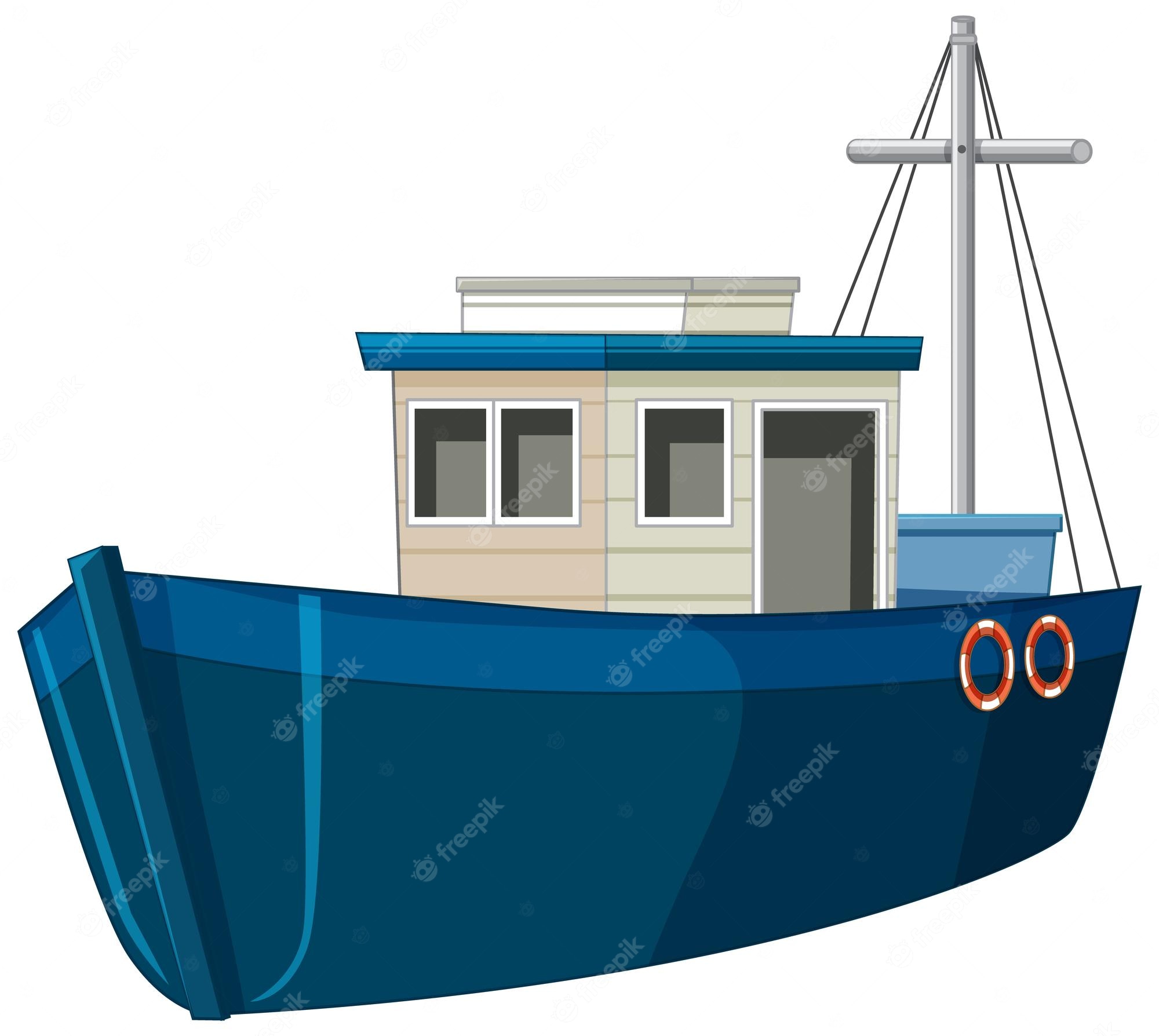 fishing boat - Clip Art Library