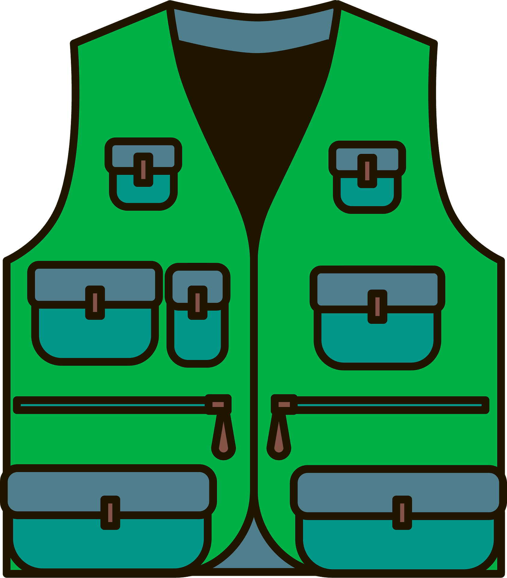 Safety Vest Stock Illustrations, Royalty-Free Vector Graphics - Clip ...