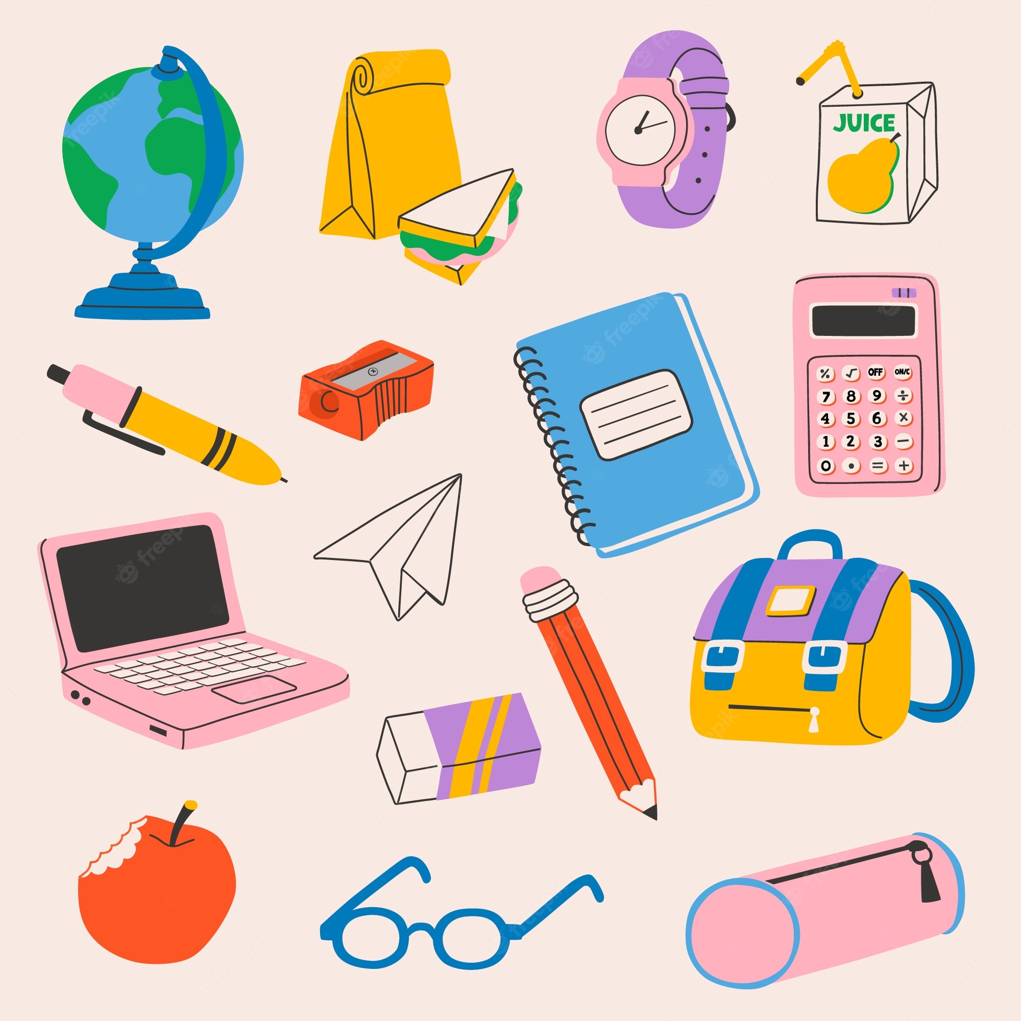 School Supplies Clip Art 3431789