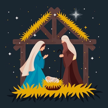 Nativity Scene - Clip Art Library