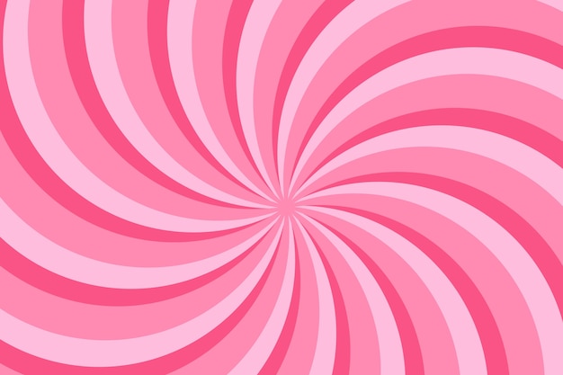 Pink and light pink spiral pattern radiating from center, abstract hypnotic design.