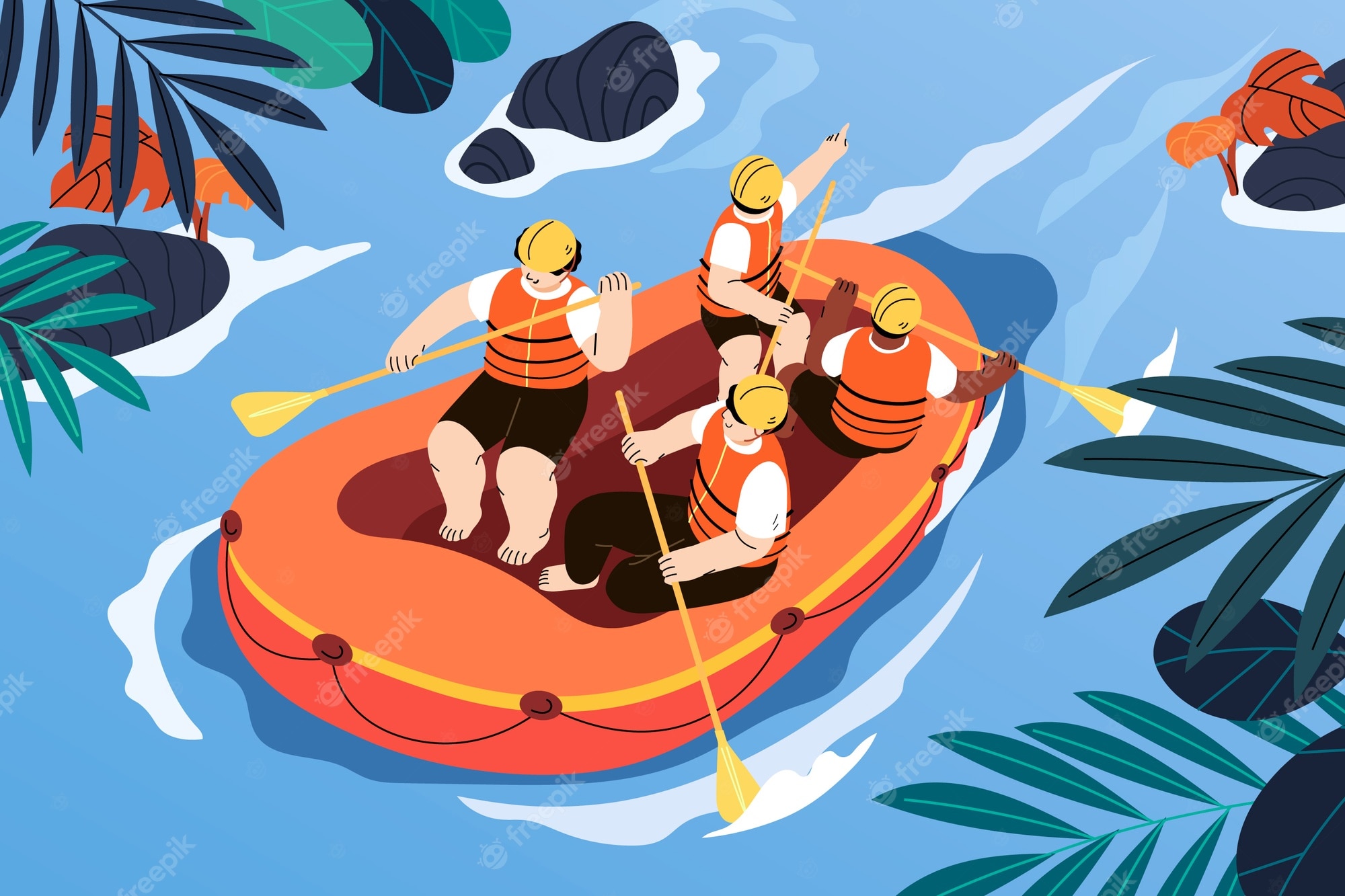 frees rafting - Clip Art Library