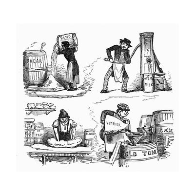 Historical Food Adulteration Practices in the 19th Century - Illustrated Guide