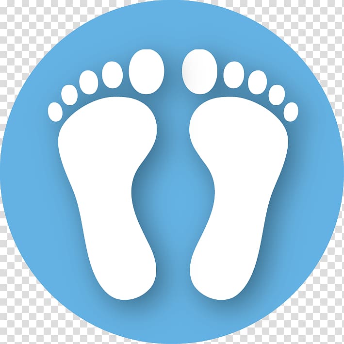 Footprints Icon - Symbol of Movement, Health, and Journey