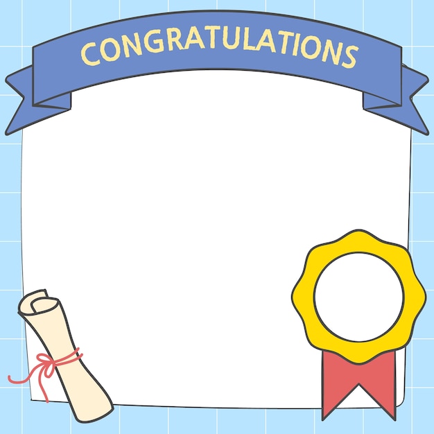 Free Printable Congratulations Certificate Template - Editable & Customizable