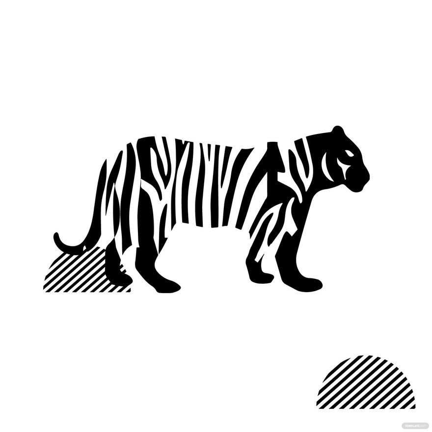 Lion Drawing, Tiger, Line Art, Logo, Cartoon, White, Black, Black ...
