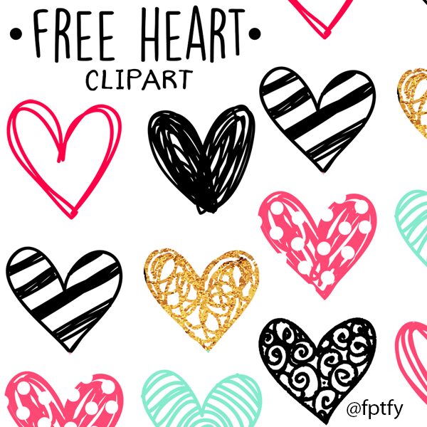 pink hearts | Heart clip art, Free clip art, Valentines clip - Clip Art ...