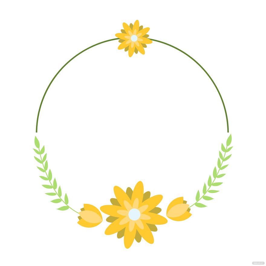 Border Frame Round PNG Clipart | Gallery Yopriceville - High - Clip Art ...