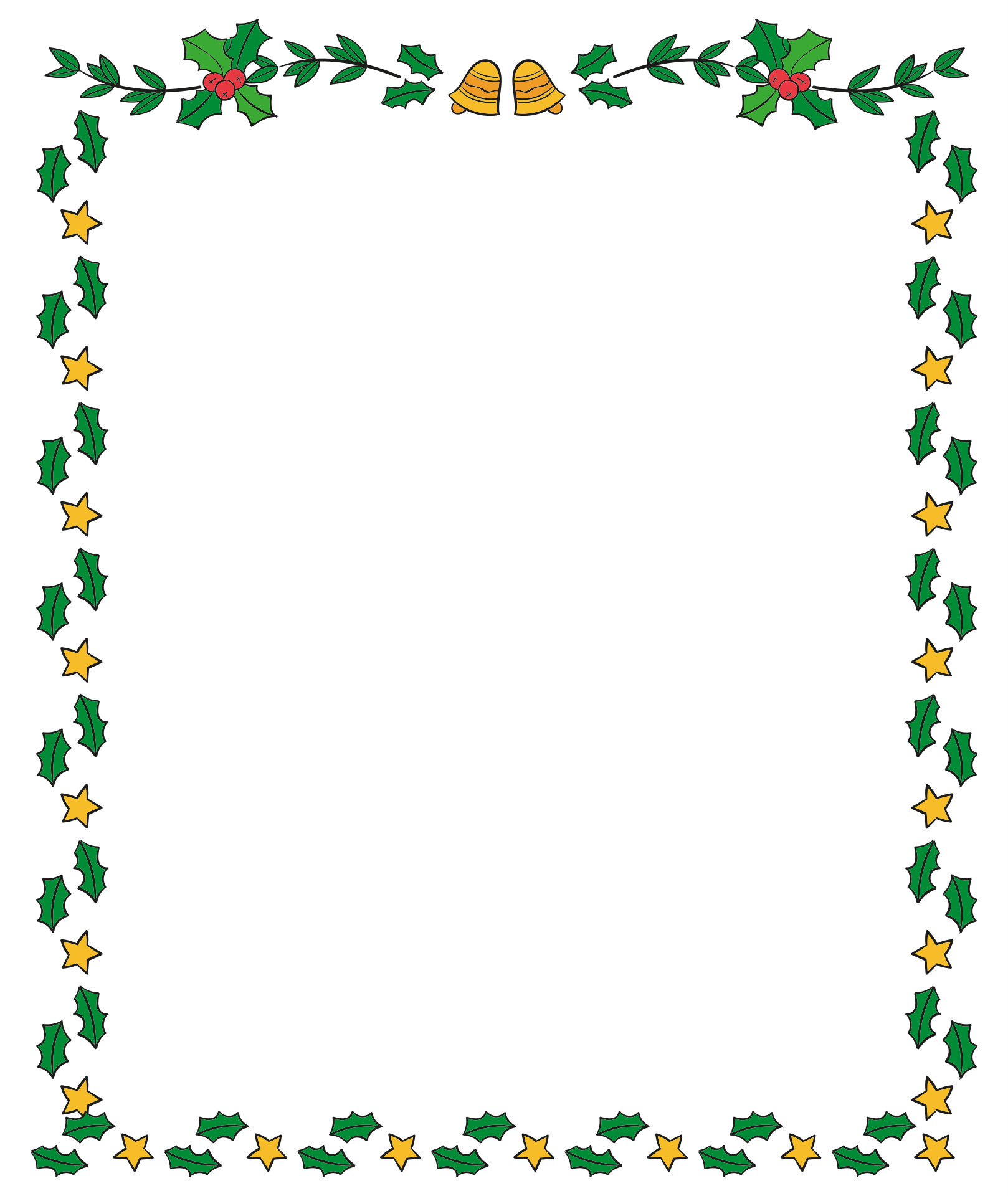 Free Christmas Border Pictures - Clipart Library - Clip Art Library
