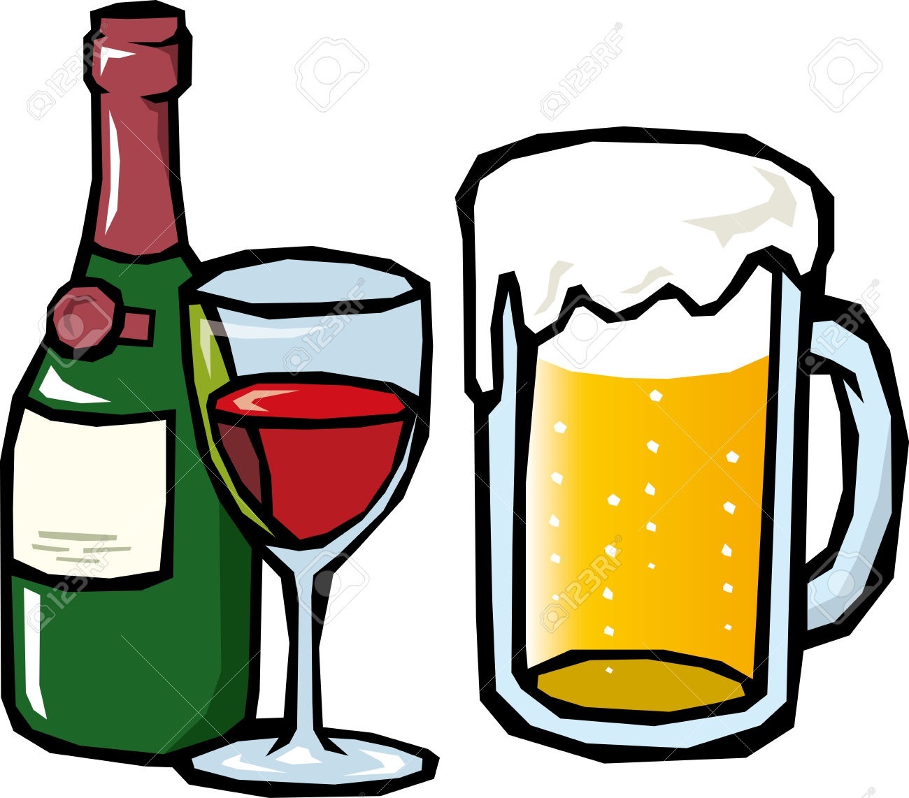 Cartoon Wine Glasses Stock Illustrations Royalty Free Vector Clip Art Library 3984