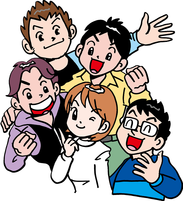 friends groups - Clip Art Library