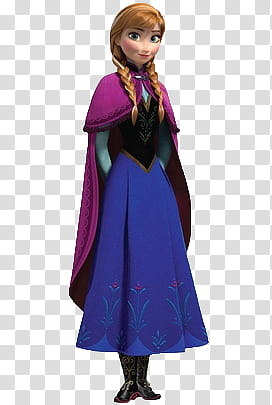 Anna from Frozen holding a bouquet of sunflowers, wearing a teal floral dress with braided hair and a joyful smile.
