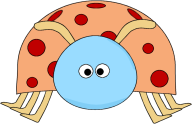 Fun Pizza-Themed Ladybug Illustration for Kids’ Content