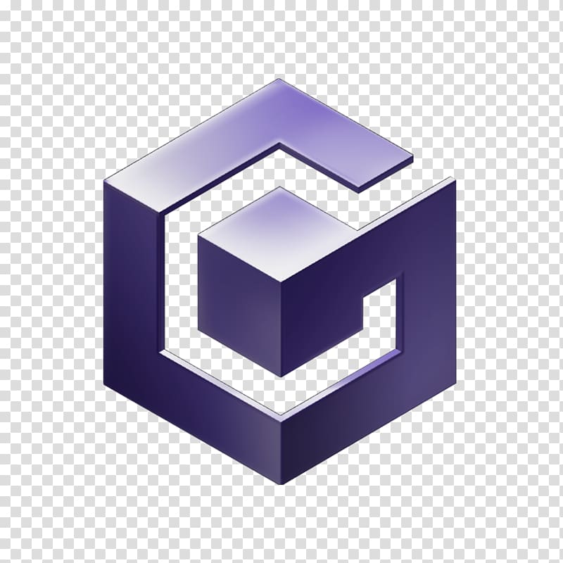 Modern 3D Geometric Logo Design - Purple Cube Symbol