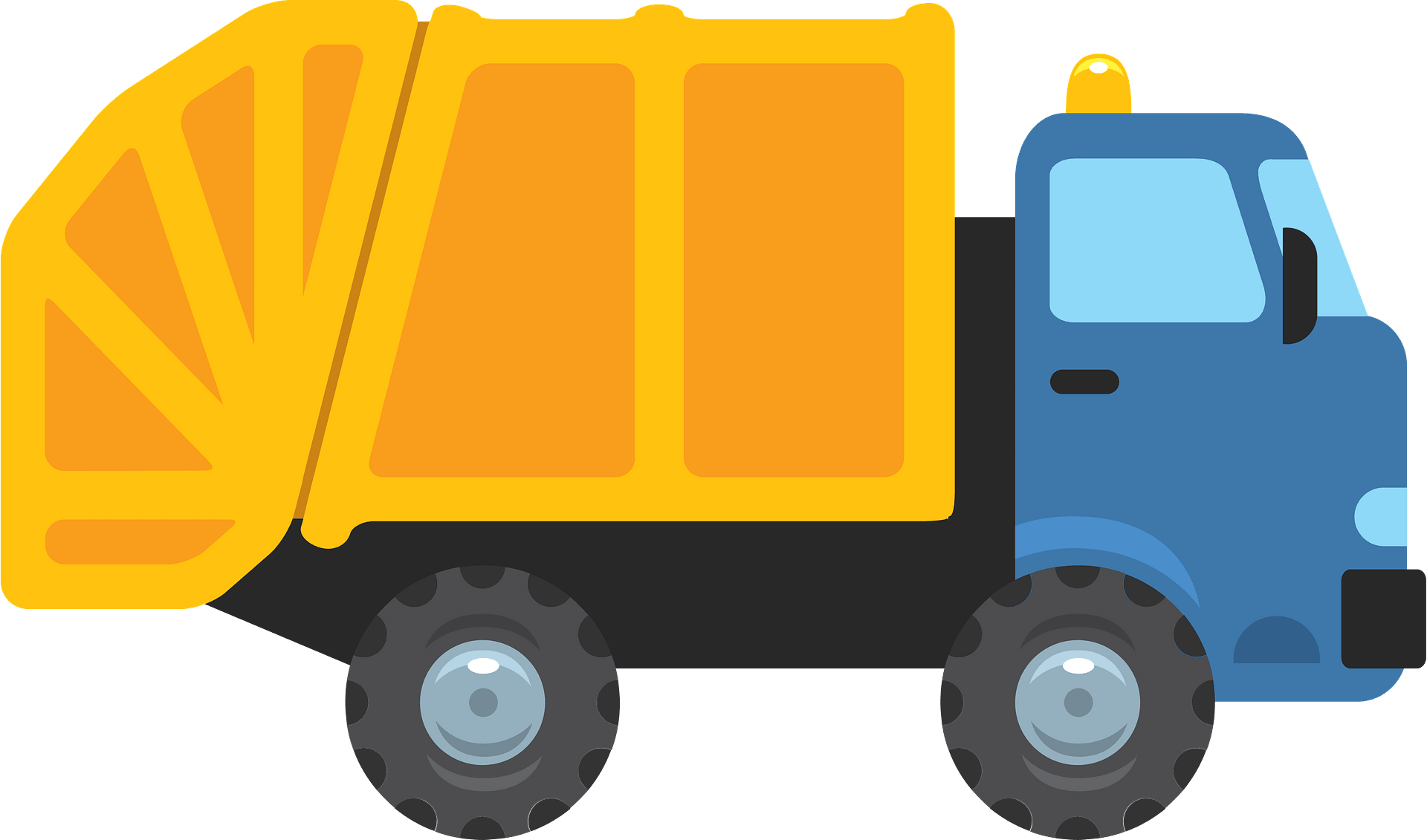 sanitation trucks - Clip Art Library