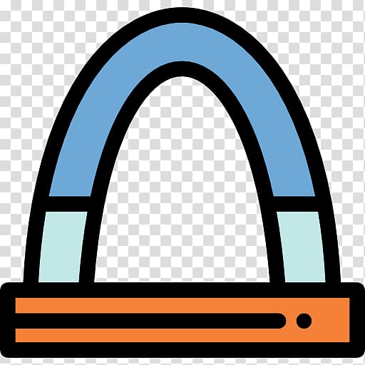 Blue and orange padlock icon symbolizing security and digital protection.