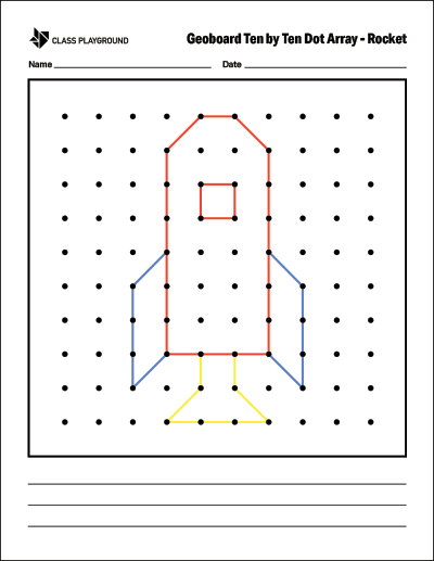 Make Your Own Geoboard - Clip Art Library