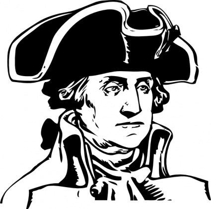 George Washington Portrait - Historical Illustration of the First U.S. President