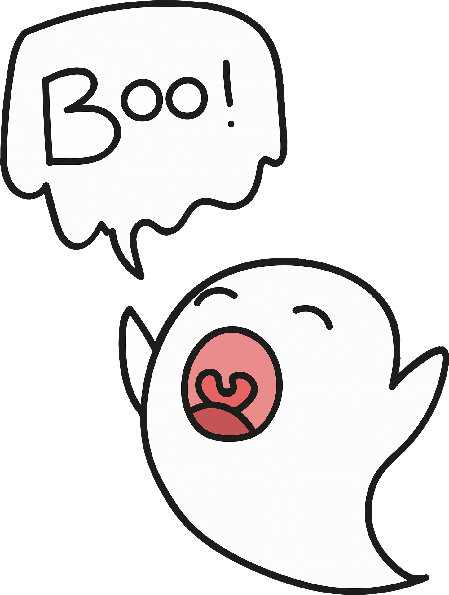 Boo! Clip Art at Clker.com - vector clip art online, royalty free ...