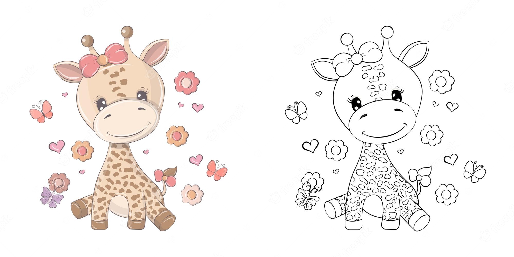 baby giraffe - Clip Art Library