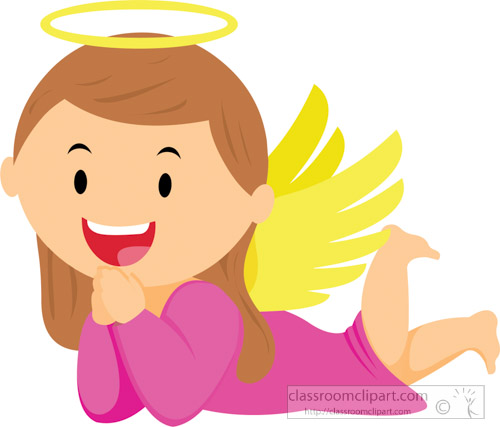 Girl Angels Clip Art Library