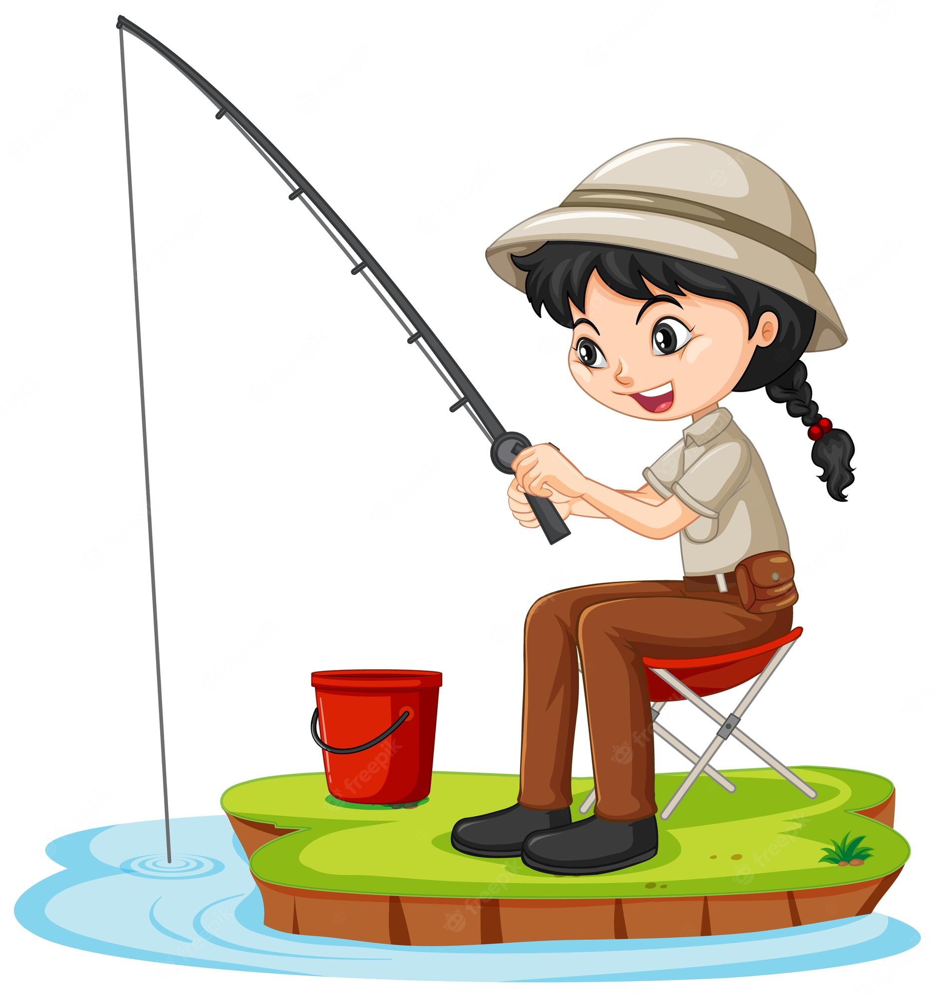 Kids Fishing Clip Art – Whimsy Clips