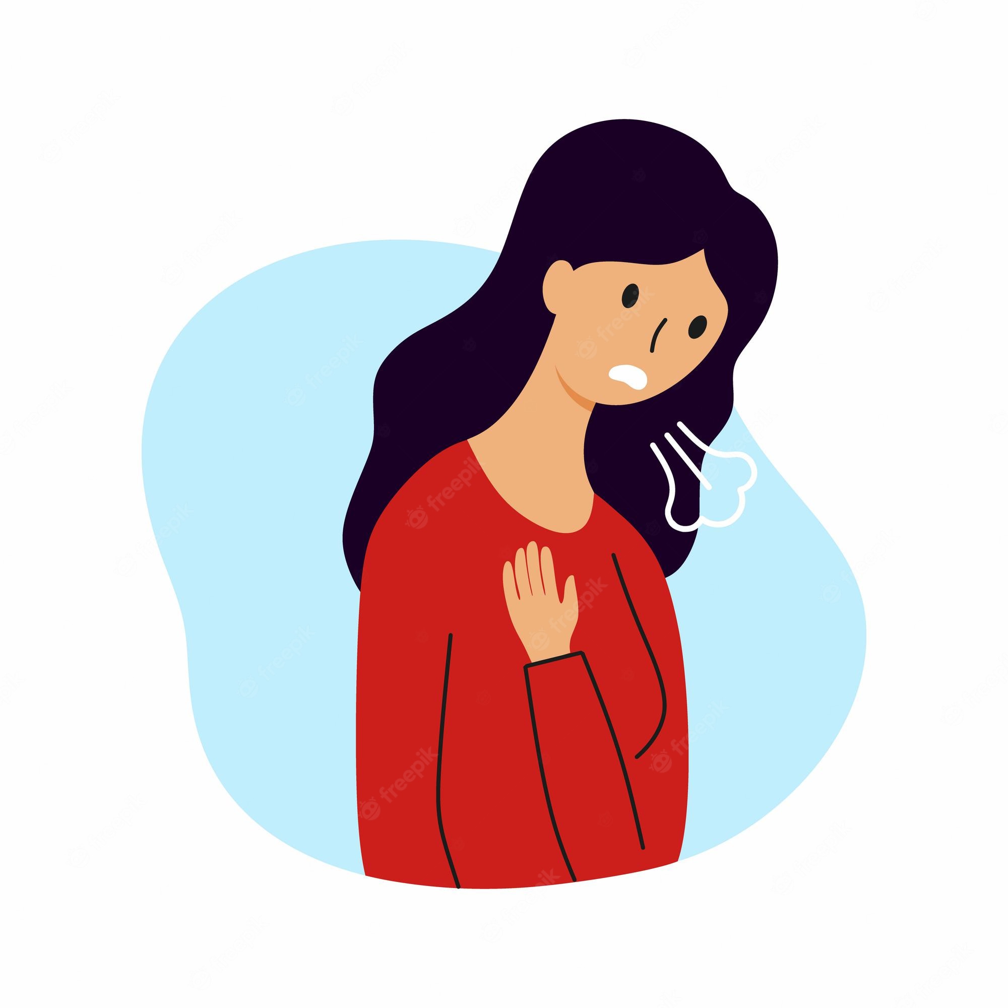 Signs of Respiratory Illness - Coughing and Chest Discomfort