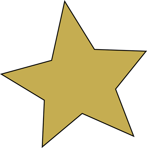 Golden Star Icon - Free Vector Graphic for Web and Print