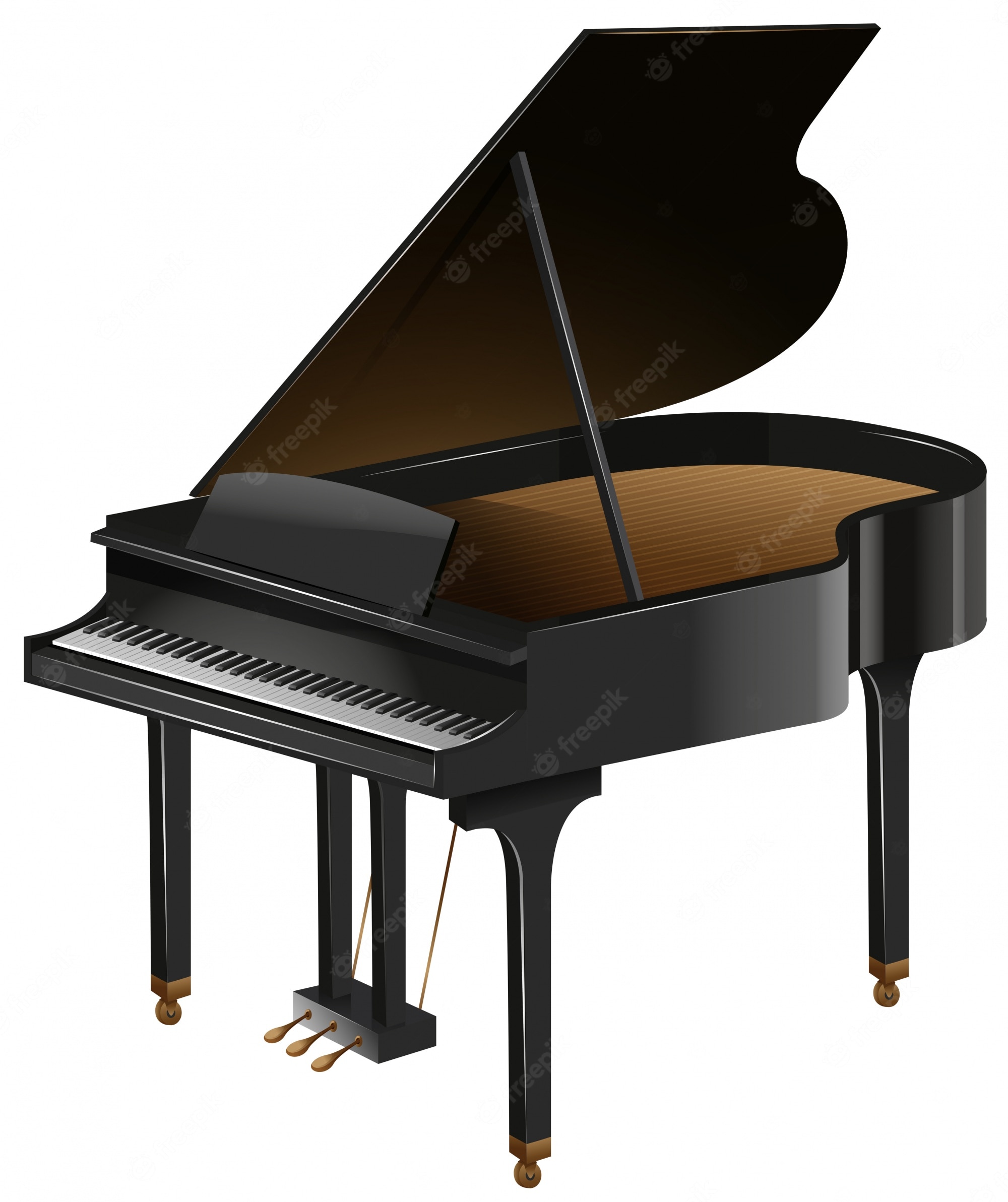 Grand Piano Clip Art PNG | PNG Mart - Clip Art Library