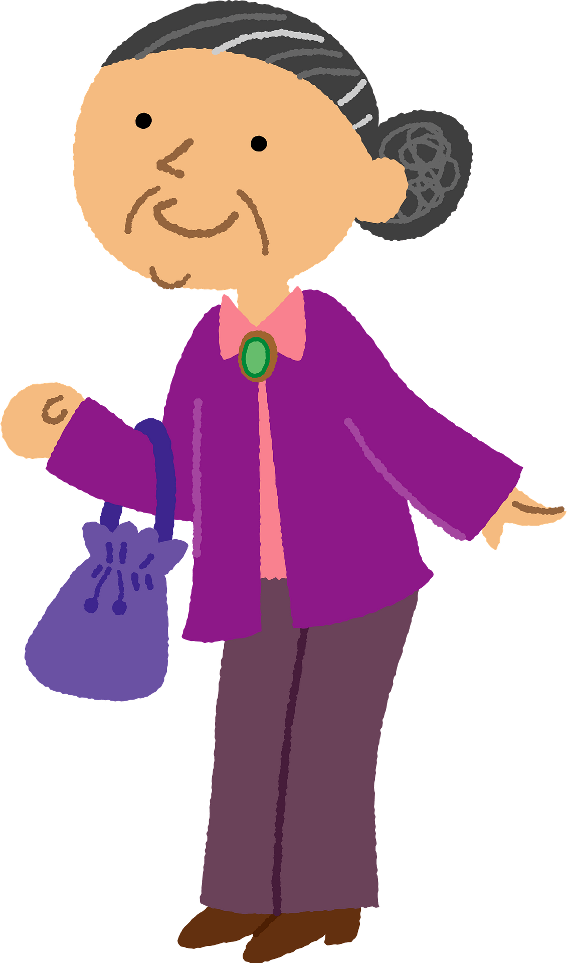 610-older-women-empowerment-illustrations-royalty-free-vector-clip-art-library