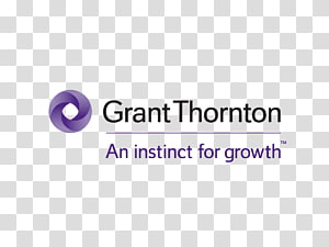Grant Thornton logo with purple circular icon and tagline "An instinct for growth"