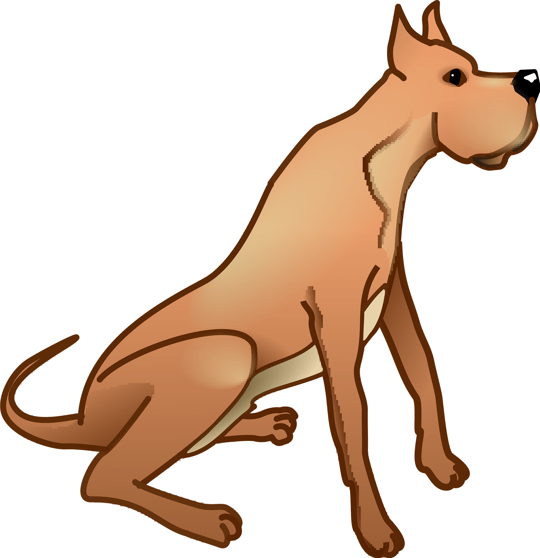 Image detail for -Great Dane Clipart Image - Great Dane dog - Clip Art ...