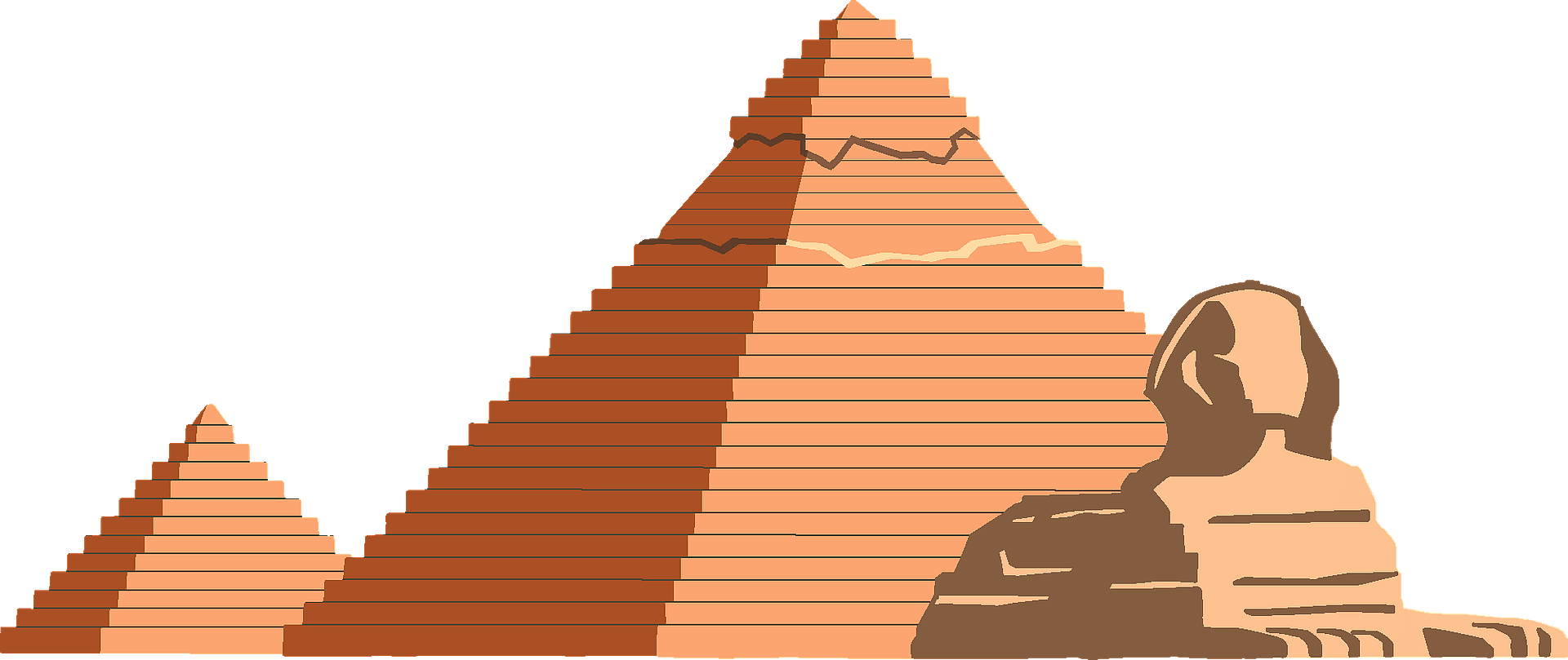 Egyptian pyramid clipart design illustration 9391125 PNG - Clip Art Library