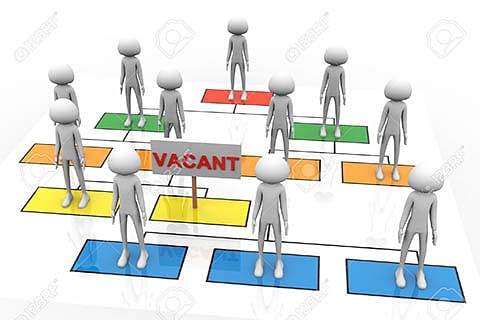 Visual Representation of Job Vacancies in Organizational Structure