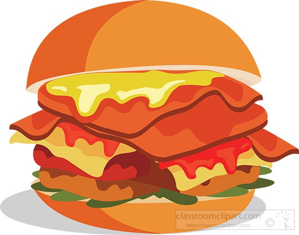 sandwich hams - Clip Art Library