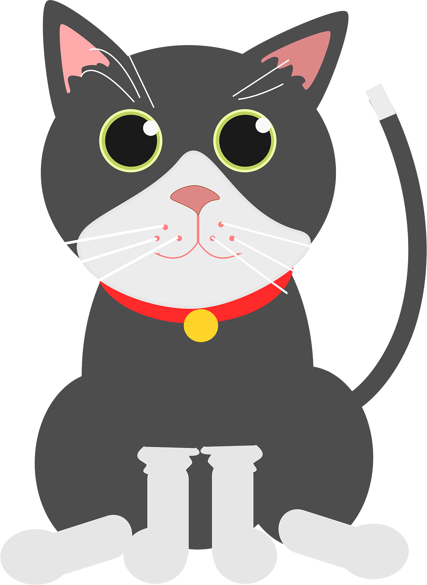 Anime Cat Vector Art, Icons, and Graphics for Free Download