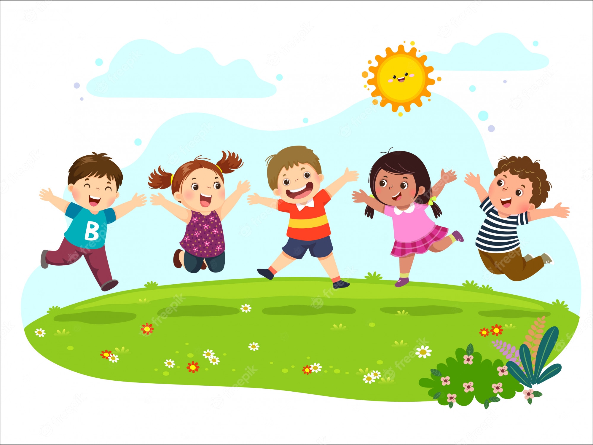 Happy kids clipart. Free download transparent .PNG Clipart Library ...